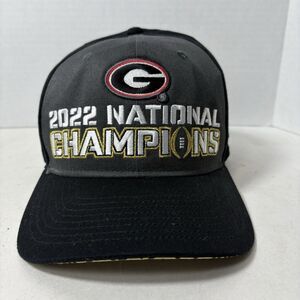Nike‎ Hat Cap Georgia Bulldogs Snapback 2022 National Champions One Size Locker